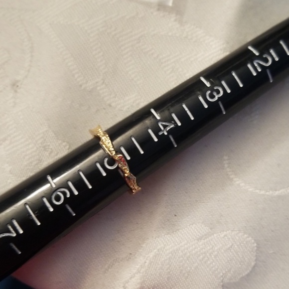 Boho Midi knuckle Ring Set Gold - Picture 6 of 7